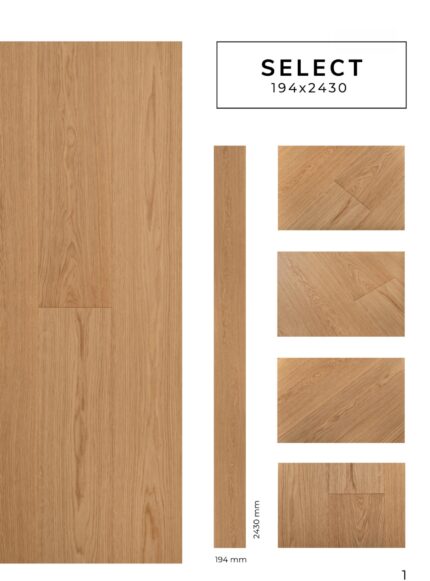 SELECT flooring installed by Flooring Fanatics in Ljubljana, Slovenia