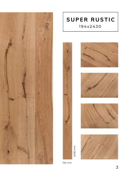 SUPER RUSTIC flooring installed by Flooring Fanatics in Ljubljana, Slovenia