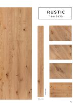 RUSTIC flooring sample with detailed surface finish by Flooring Fanatics Slovenia