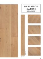 RAW WOOD NATURE flooring sample with premium surface details by Flooring Fanatics Slovenia