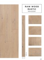 RAW WOOD RUSTIC flooring sample with authentic surface texture by Flooring Fanatics Slovenia