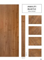 AMALFI RUSTIC flooring sample with detailed surface texture by Flooring Fanatics Slovenia