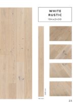 WHITE RUSTIC flooring sample with detailed surface texture by Flooring Fanatics Slovenia