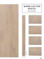 WARM COTTON RUSTIC flooring sample with detailed surface texture by Flooring Fanatics Slovenia