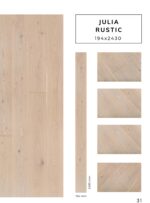 JULIA RUSTIC flooring sample with detailed surface texture by Flooring Fanatics Slovenia