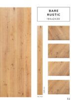 BARE RUSTIC flooring sample with detailed surface texture by Flooring Fanatics Slovenia