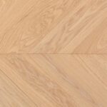Close-up view of CHEVRON 45° BANANA SONG SELECT flooring design details