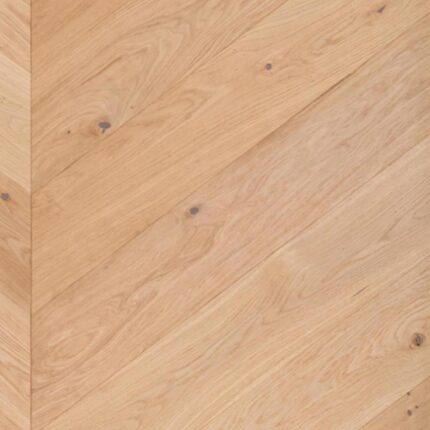 CHEVRON 45° NATURE flooring installation project by Flooring Fanatics Ljubljana Slovenia