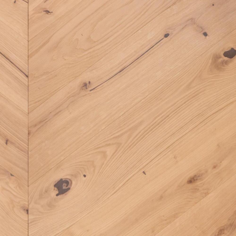 CHEVRON 45° RUSTIC flooring installation project by Flooring Fanatics Ljubljana Slovenia