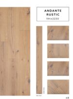 ANDANTE RUSTIC flooring sample with premium surface texture by Flooring Fanatics Slovenia