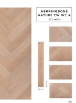 HERRINGBONE NATURE CW WC A flooring sample featuring premium herringbone pattern by Flooring Fanatics Slovenia